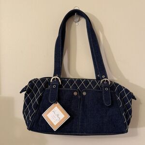 Y2K Vintage Vera Bradley Limited Edition Taylor Denim Quilted Purse NWT